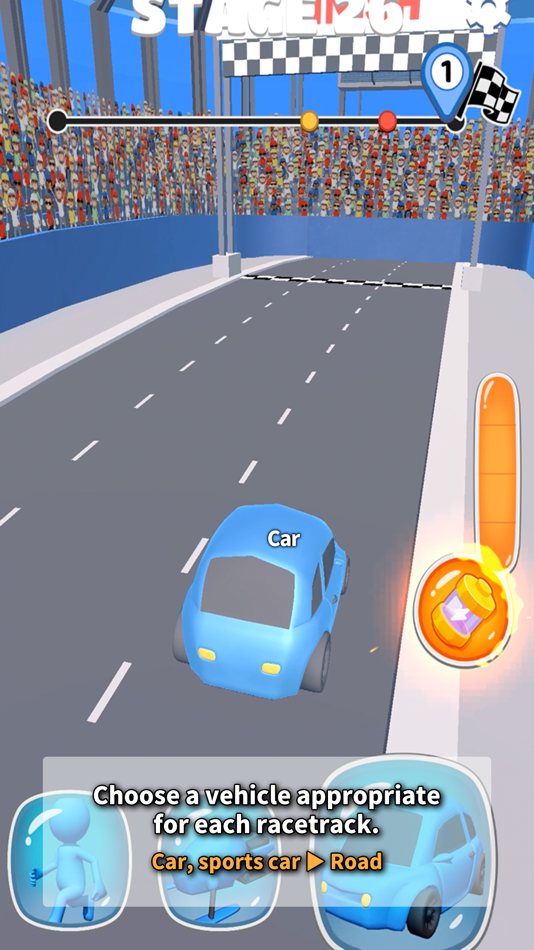 #4. Transform Run: Road Race (iOS) 来自: GRAVITY NEOCYON