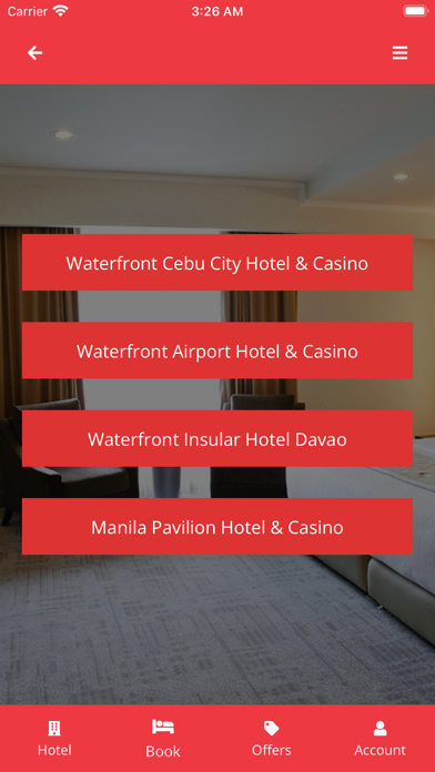 Waterfront Hotels and Casinos Screenshot