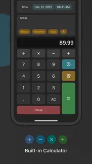 tiny savings: budget tracker iphone screenshot 4
