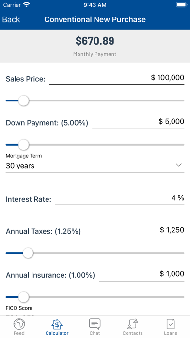 Bangor Mortgage Screenshot