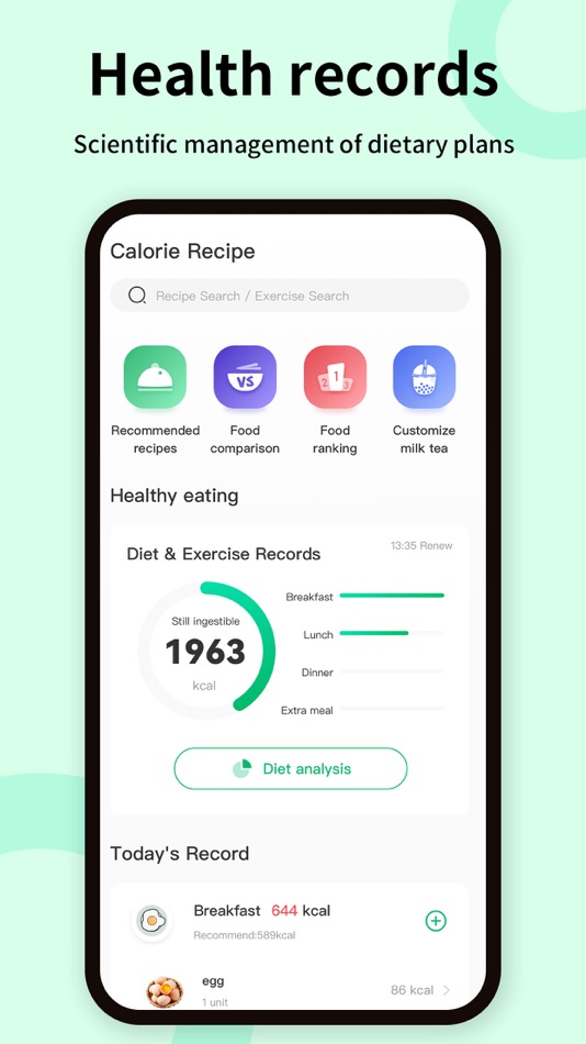 Calorie Tracker & Food Counter - 1.8 - (iOS)