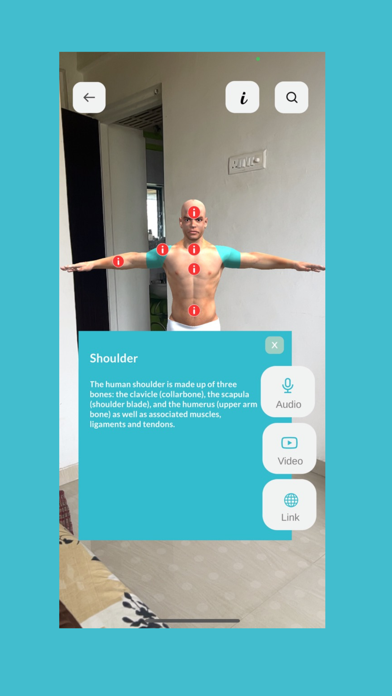 Human Anatomy AR Screenshot