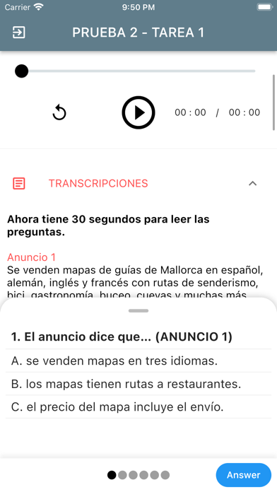 DELE B1 Spanish Screenshot