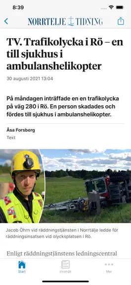 Game screenshot Norrtelje Tidning apk