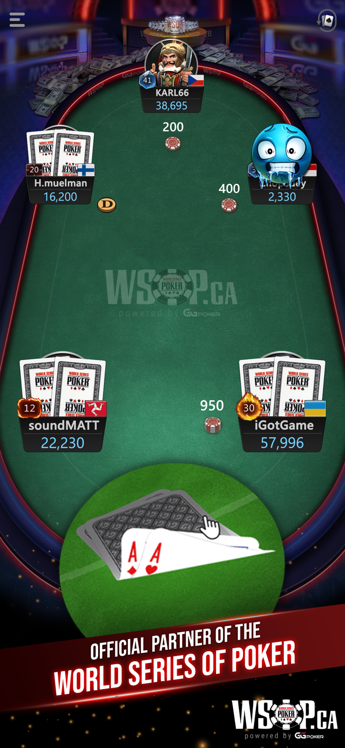 WSOP Online Poker Games