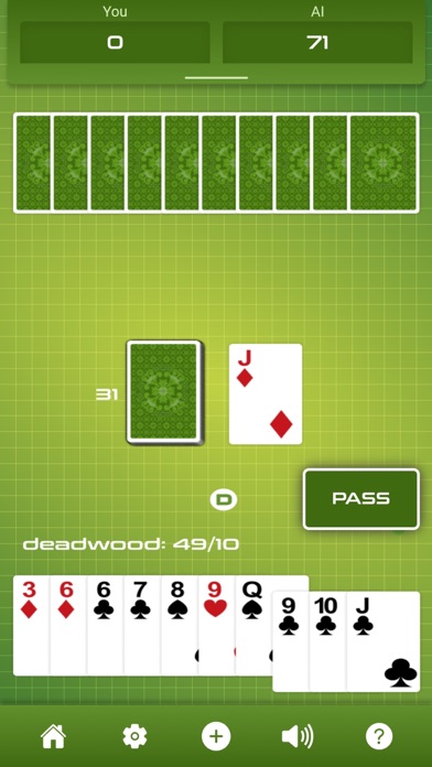 Screenshot #2 pour Classic Gin Rummy