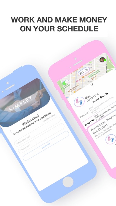 Simpley - Noble:Deliver & Earn Screenshot