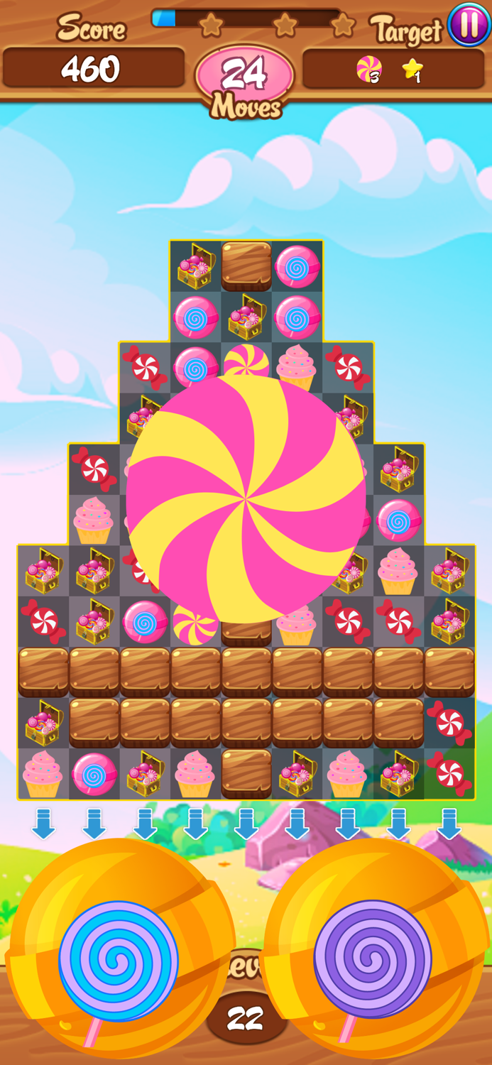 Candy duel Match3 Premium pop