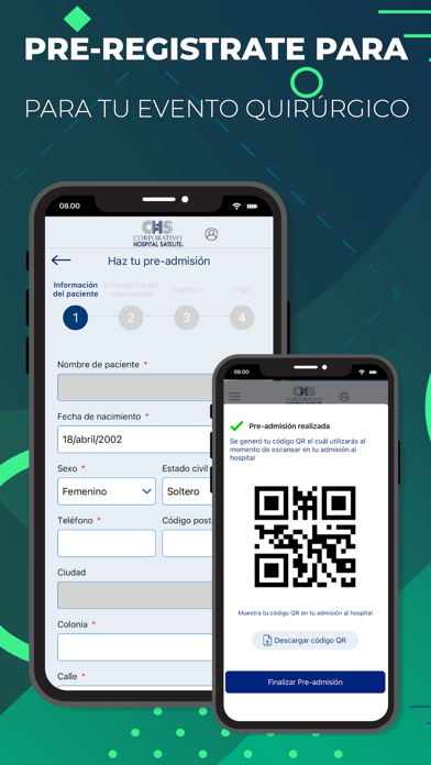 Hospital Satélite Pacientes Screenshot