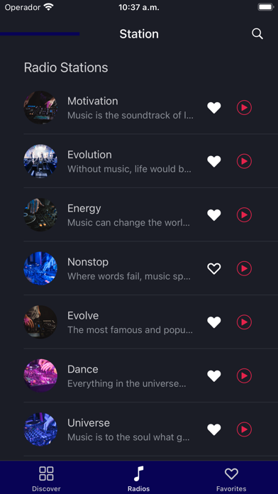 Radio Electronic Music Screenshot