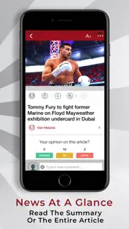 boxing news & match results iphone screenshot 3
