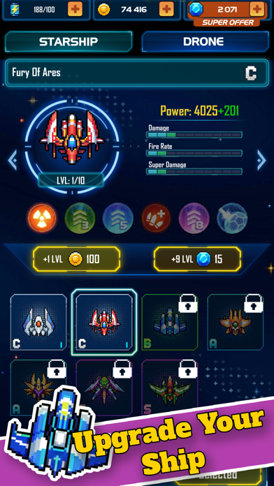 Sky Force - The Galaxy Legend Screenshot