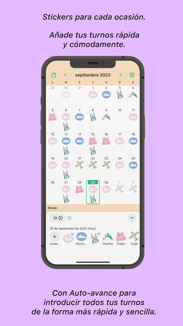 Turnario - Turnos de trabajo