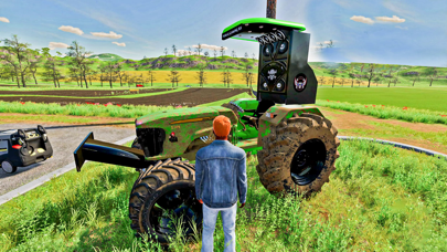 Village Farming Tractor Games Screenshot