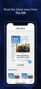 The Hill E-Edition screenshot #1 for iPhone