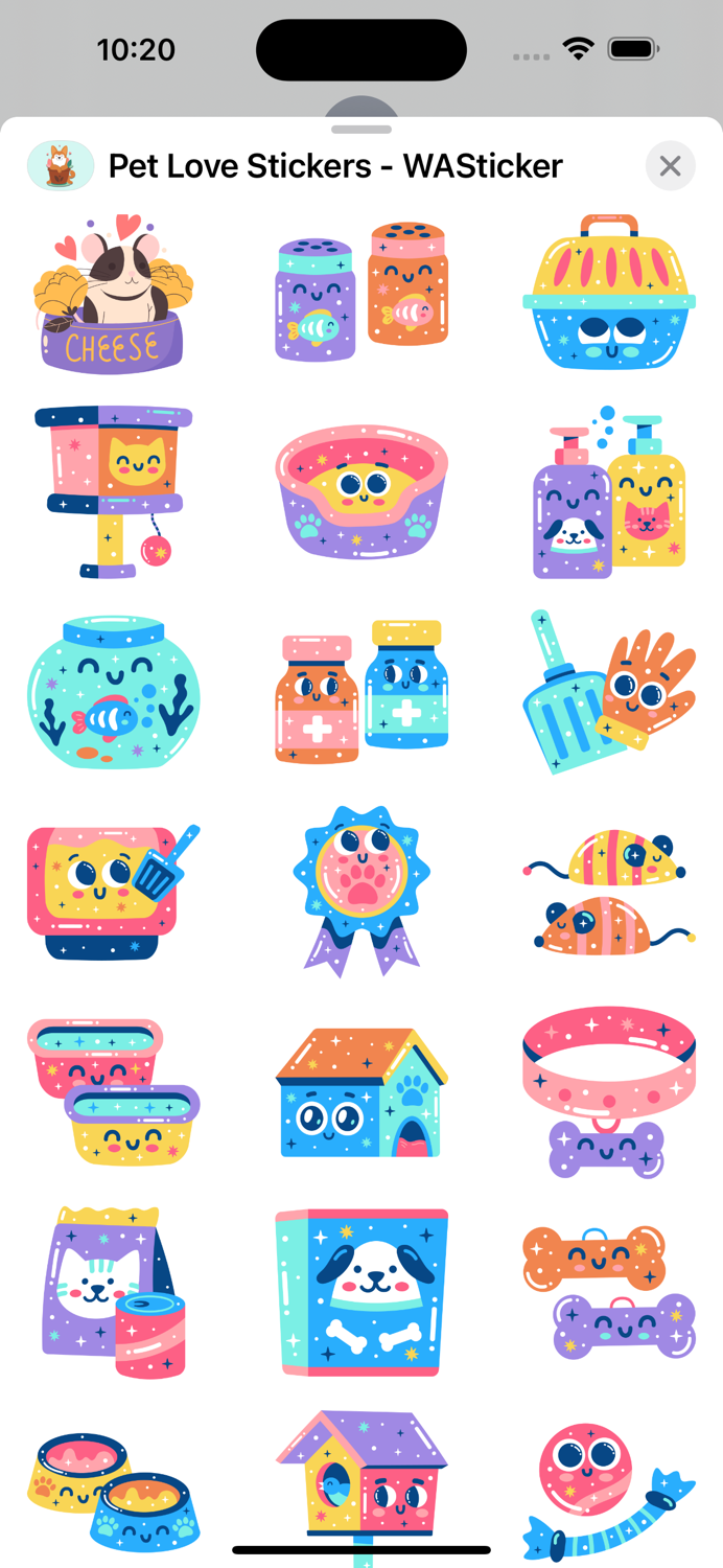 Pet Love Stickers - WASticker