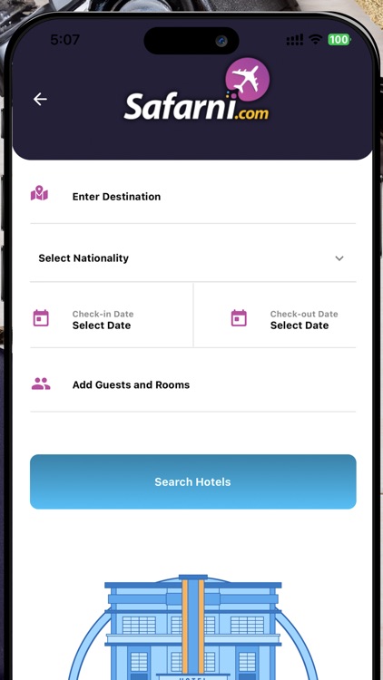 SAFARNI Flight & Hotel Booking screenshot-4