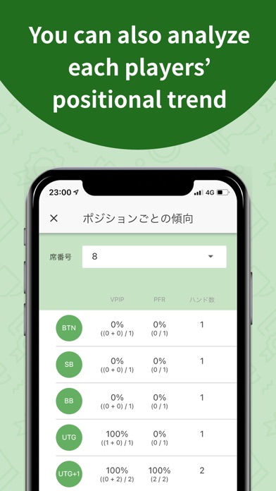 Poker VPIP Track Screenshot