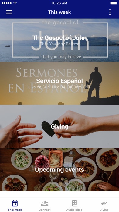 Screenshot 1 of Southside Baptist - Lufkin App