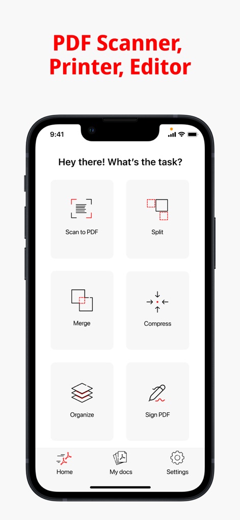 PDF Support - Scan, Edit, Sign - Utilities App | MWM