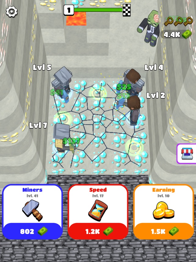 Mining Rush 3D: Idle Games for Android - Free App Download