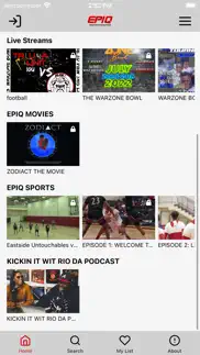 epiq tv iphone screenshot 2