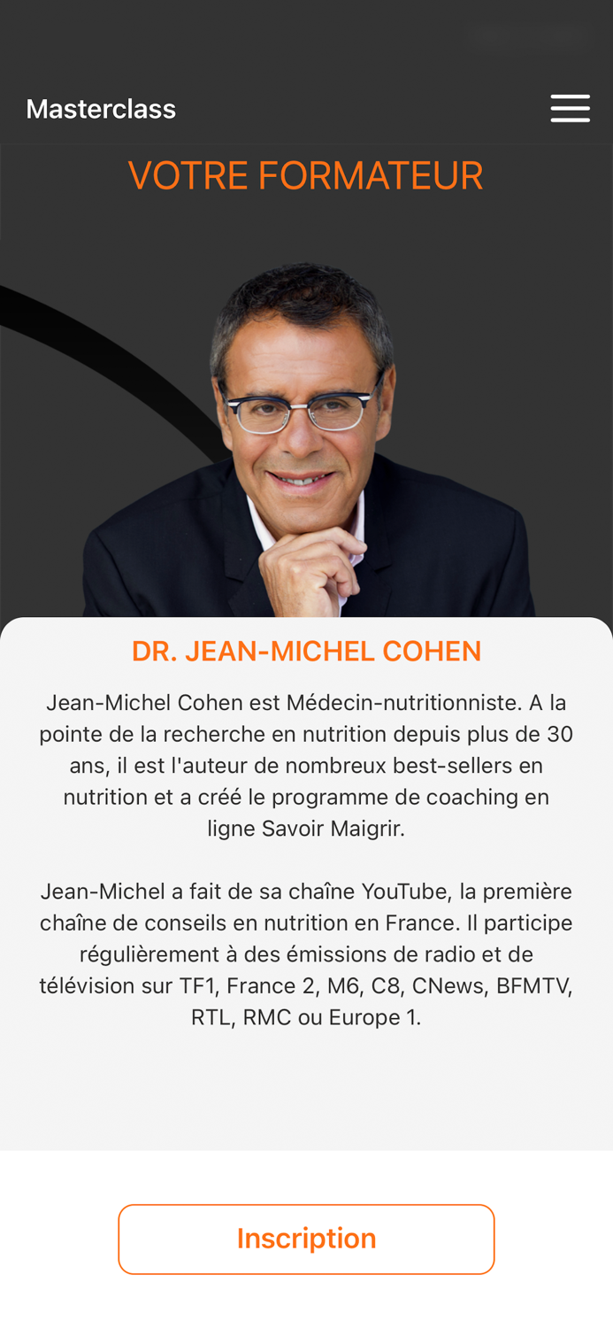 Masterclass Nutrition