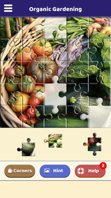 Organic Gardening Puzzle Screenshot