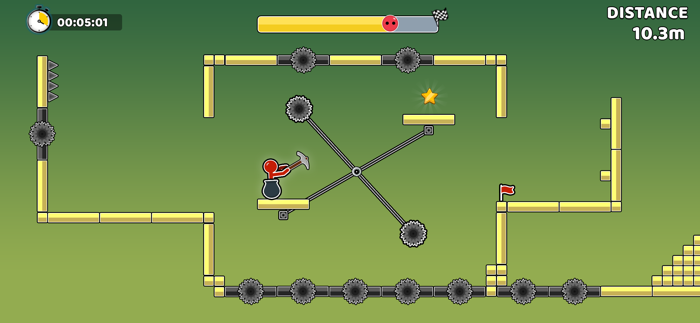 Stickman Hammer climb