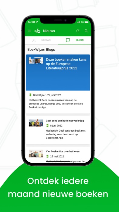 BoekWijzer - dé literaire app Screenshot