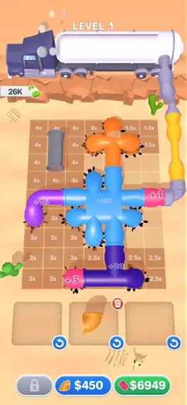 Game screenshot Oil Pipe 3D apk
