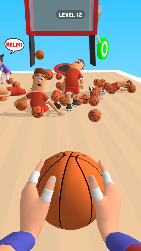 #3. Silly Basketball 3D (iOS) Podle: Mustafa Akbaba