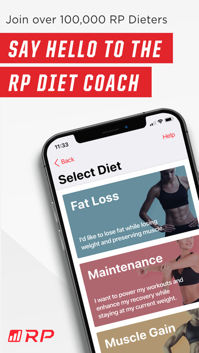 RP Diet Coach & Meal Planner Screenshot