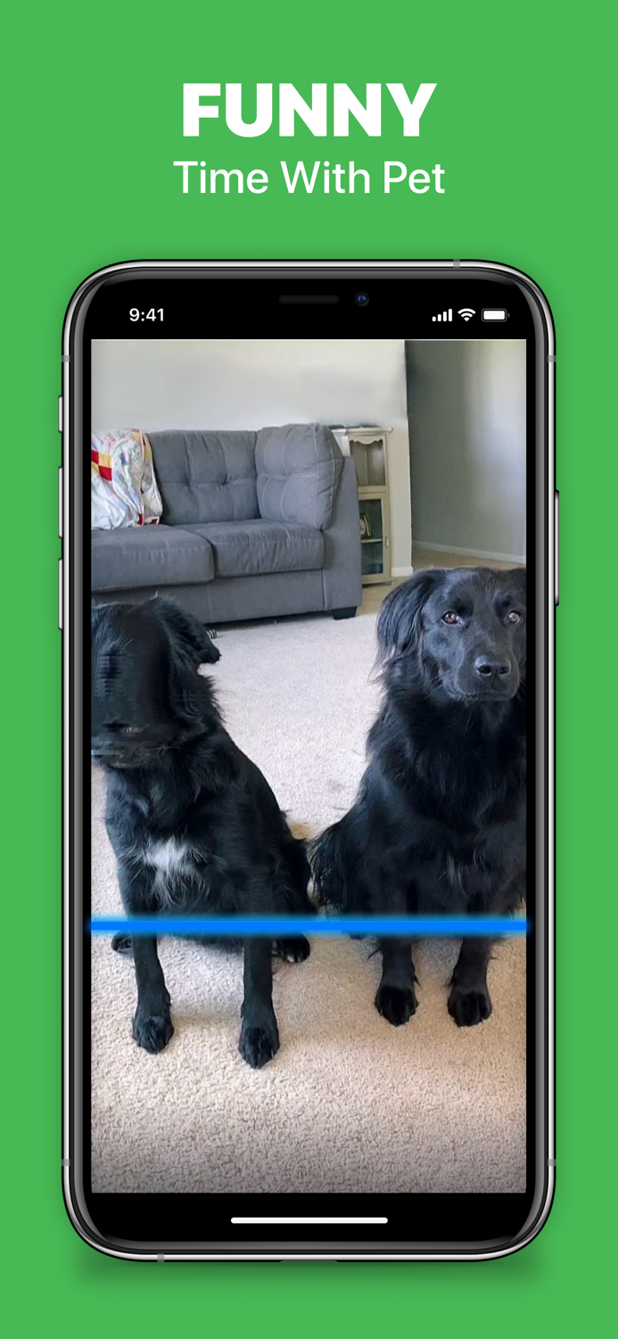 Time warp scan filter slider