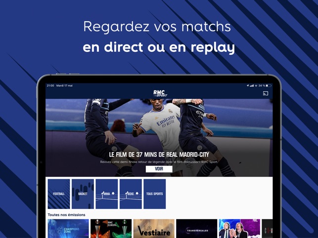 RMC Sport – Live TV, Replay on the App Store