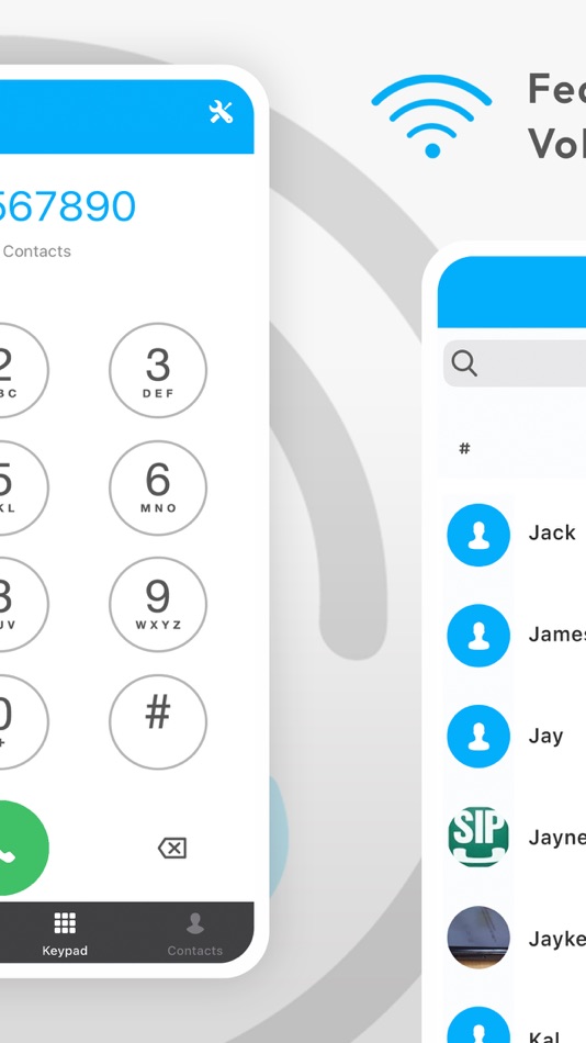 #3. CallingU Softphone (iOS) 由: FIBRE TELECOM NETWORKS LTD
