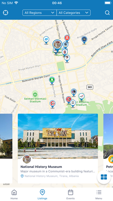 EYC TIRANA ArtCulture Screenshot