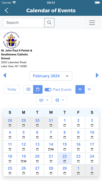 Lakeshore Catholic Community Screenshot