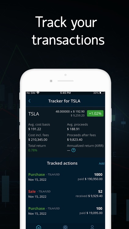 LiveQuote Stock Market Tracker screenshot-6