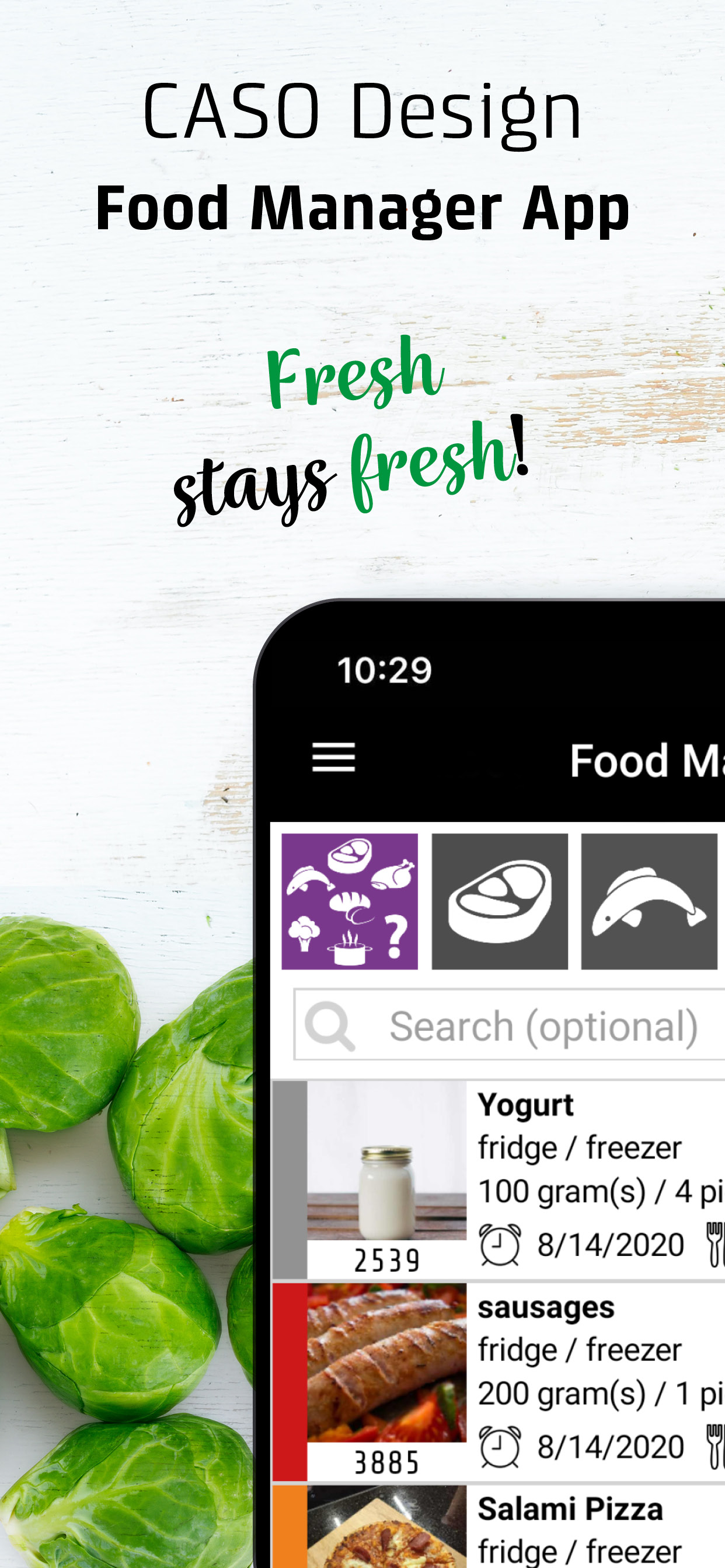 CASO Food Manager