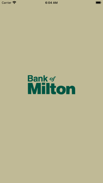 Bank of Milton Mobile Banking Screenshot