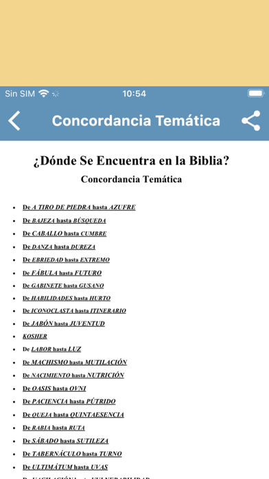 Biblia Nueva Traducción NTV Screenshot