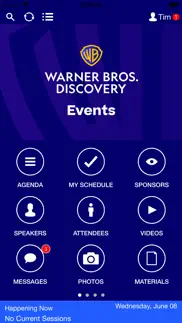 warner bros. discovery events iphone screenshot 2