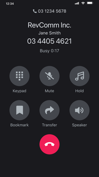 MiiTel Phone Mobile Screenshot