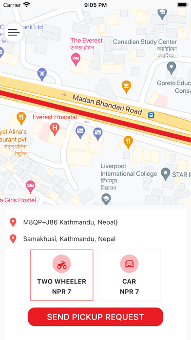 eSawari Screenshot