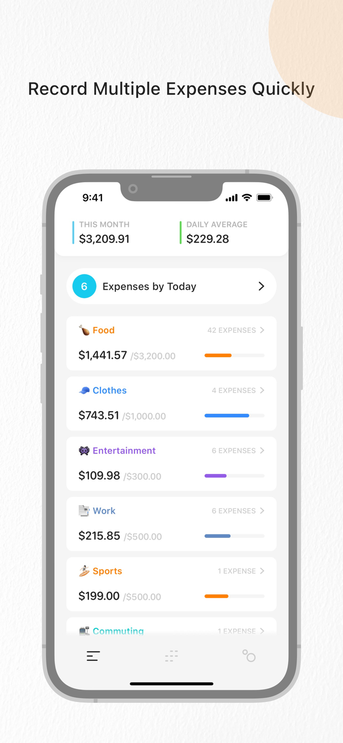 Tiny Savings Budget Tracker