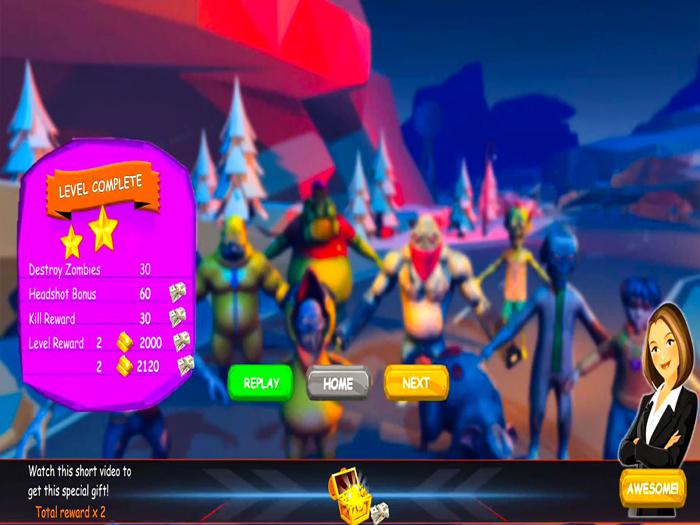 Zombie FPS Shooting Gun Games