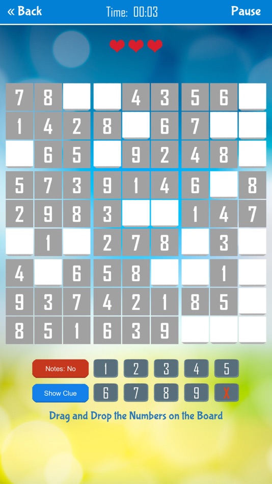 #1. Drag and Drop Sudoku (iOS) 由: Edise Soluciones SL