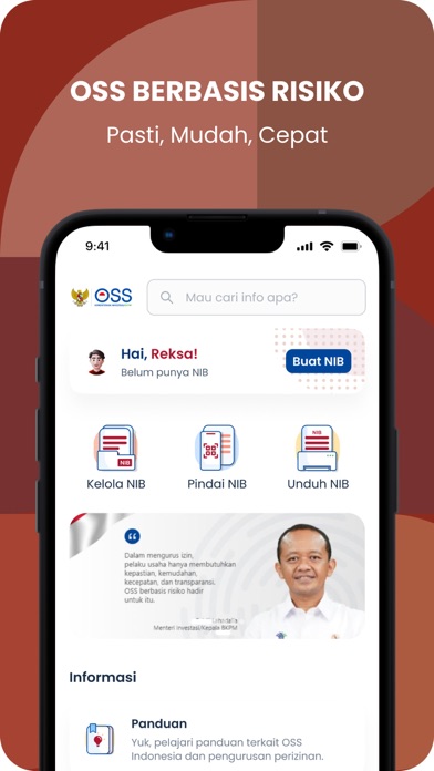 OSS Indonesia Screenshot