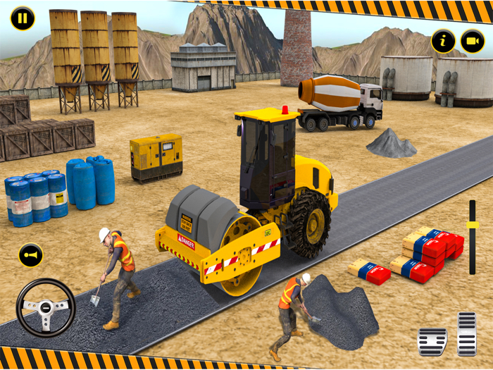 Heavy Excavator Truck Games 3D